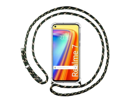 Carcasa Realme 7 TUMUNDOSMARTPHONE Colgante Verde