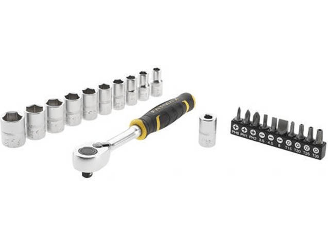Trinquete STANLEY (1/4' 120 Dientes + Fatmax)