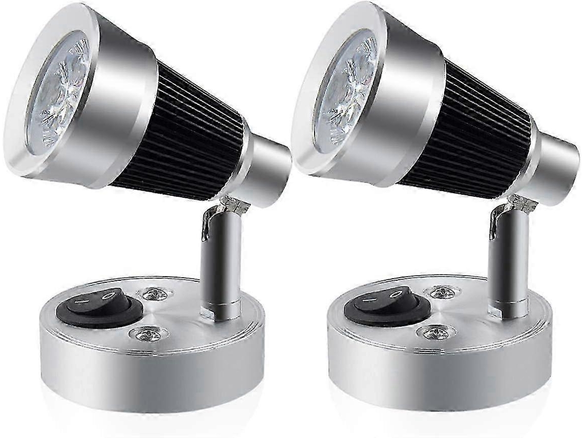 Luz de lectura LED de 12 V para autocaravana, 3 W, foco de pared para interior de autocaravana Nostalgia88
