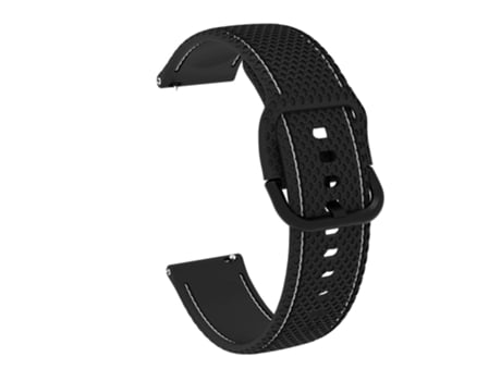 Correa de Silicona 20mm línea de costura para Samsung Galaxy Watch Active/Active2 40mm/Watch 42mm/Huami Amazfit GTR (42mm)/Garmin vivoactive 3/Huaw...