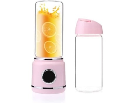 Batidora de Vaso QH-08-1 (430 ml - Rosa)