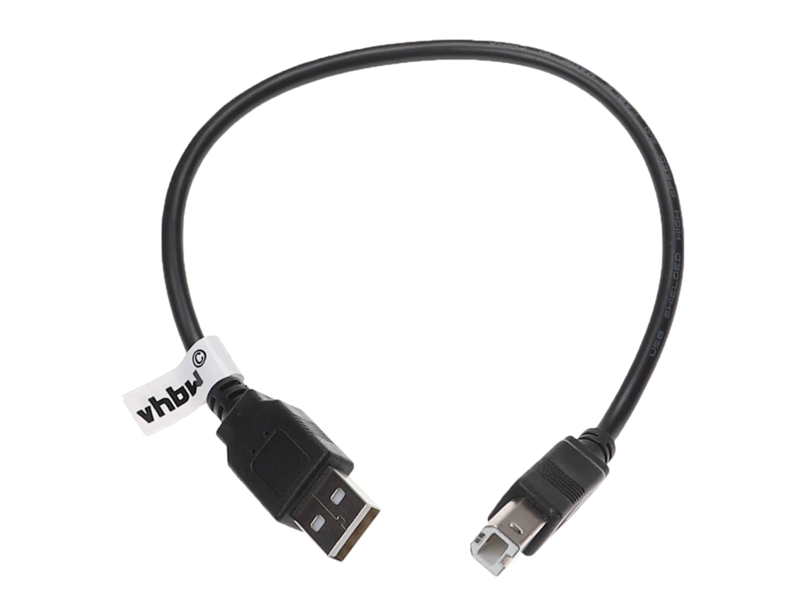 Cable USB para impresoras USB tipo A macho a USB tipo B macho, 0,3 M