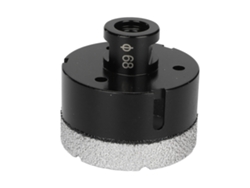 Abreagujeros Para Mármol Con Broca De Diamante Soldada Al Vacío Para Granito Y Baldosas Cerámicas, 68 Mm