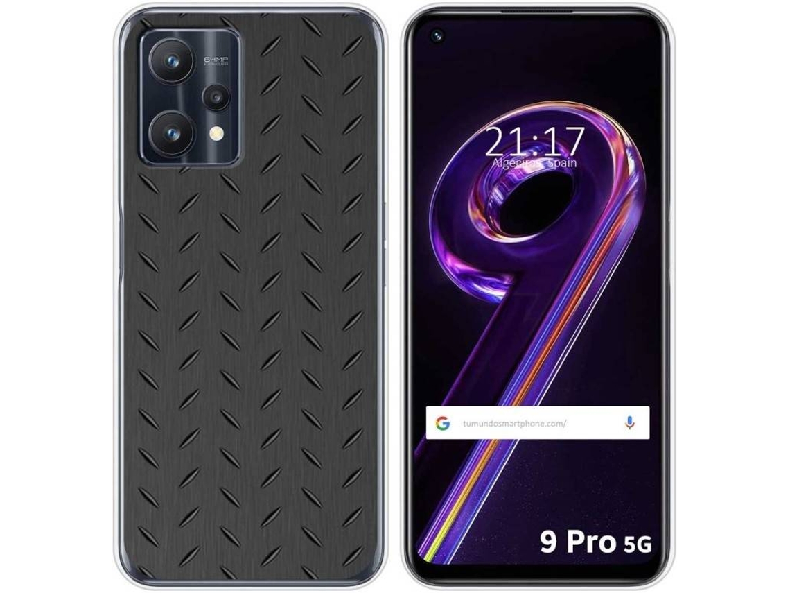 Carcasa para Realme 9 Pro 5G TUMUNDOSMARTPHONE Dibujos Metal Multicolor