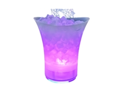 Hielera Bluetooth de 5L con altavoz de 5W y 7 LED de colores blancos de Faugères