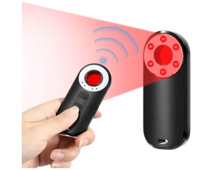 Detector de Cámaras Ocultas CHRONUS 470-GPS con Alarma por Vibración Negro