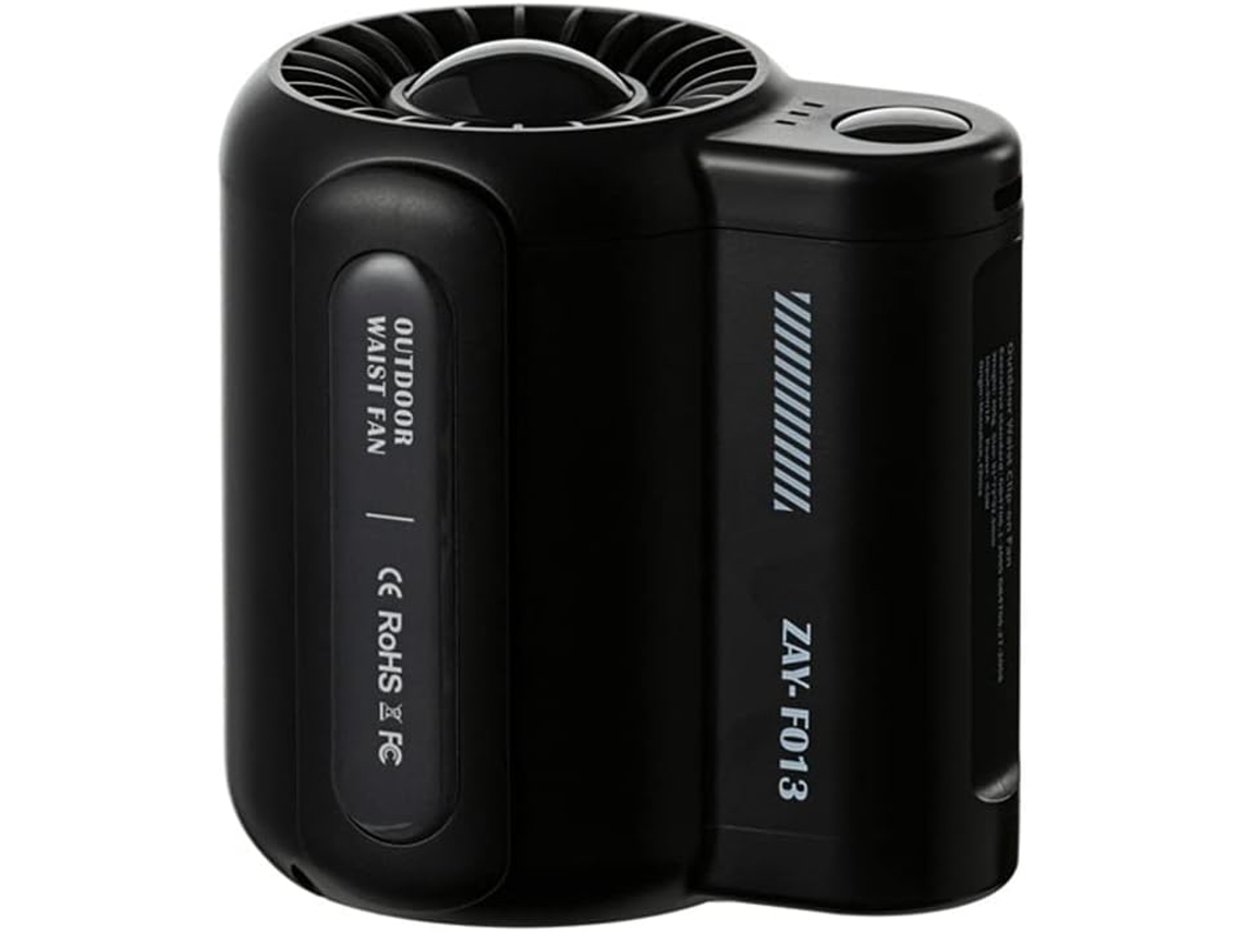 Ventilador Eléctrico Portátil Colgante Usb De 4500 Mah Para Deportes Al Aire Libre Y Aire Acondicionado.