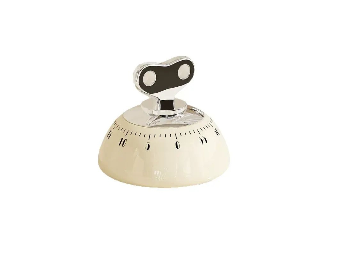Temporizador Magnético Para Estudio/cocina (blanco) Czhhmart