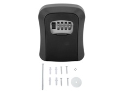 Caja de llaves combinada para exteriores Firstx con 5 llaves prefechadas.