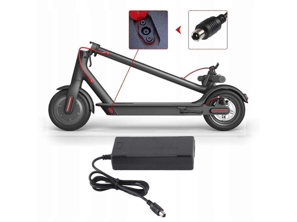 Cargador De 42 V 2 A Para Patinete Eléctrico Xiaomi M365