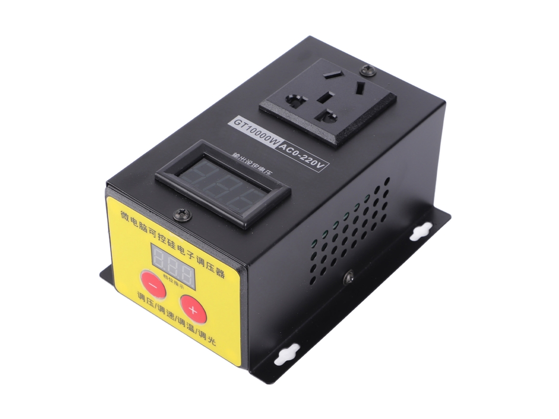 Regulador De Voltaje Thyristor Ajustable De Alta Precisión 220v 10000w Controlador De Voltaje Variable
