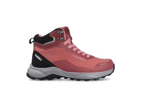 Botas de Mujer PAREDES Trekking Liena Corte Softshell. Suela Phylon TPR. Membrana waterproof Rojo (36)