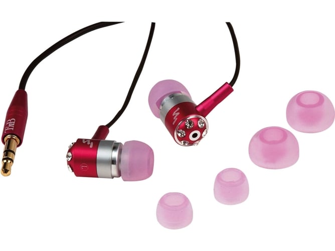 Auriculares con Cable T'NB MUSIC TREND Ladies Night (In Ear - Rojo)