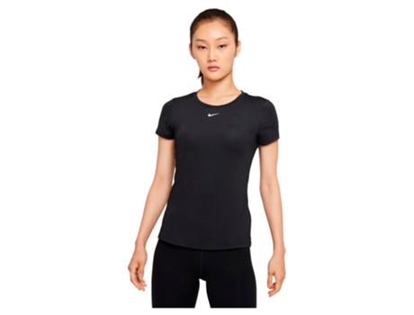 Camiseta de Mujer para Fitness NIKE Dri Fit One Negro (XL)