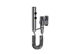 Hidrolimpiadora para inodoro con soporte y dos modos de funcionamiento - Gris