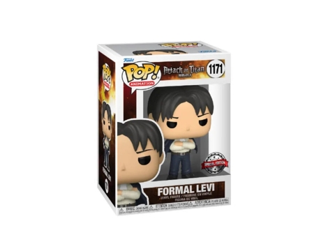 Figura FUNKO Pop! Attack On Titan #1171 Formal Levi - Modelo Exlusivo