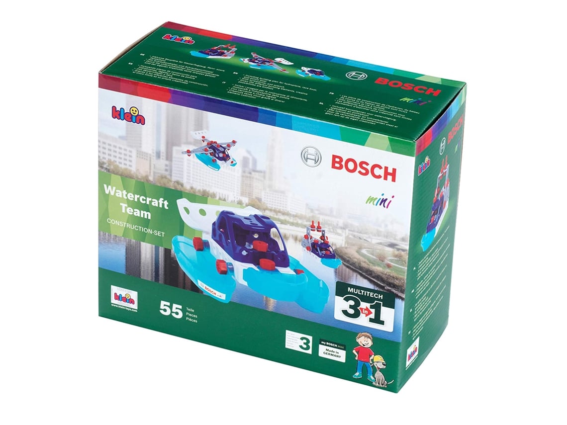 Kit de construcción para minimotos acuáticas del equipo Klein de Bosch