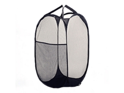 Cesto De Ropa Grande De Poliéster Con Malla Plegable, Gran Capacidad, 36x36x60cm