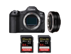 Canon Eos R5 Mark Ii + Ef-eos R + 2 Sandisk 64gb Uhs-ii 300mb/s + Ebook “20 Consejos Para Fotos Que Impactan”