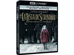 Blu-Ray La Lista De Schindler (4K Uhd + + Extras)