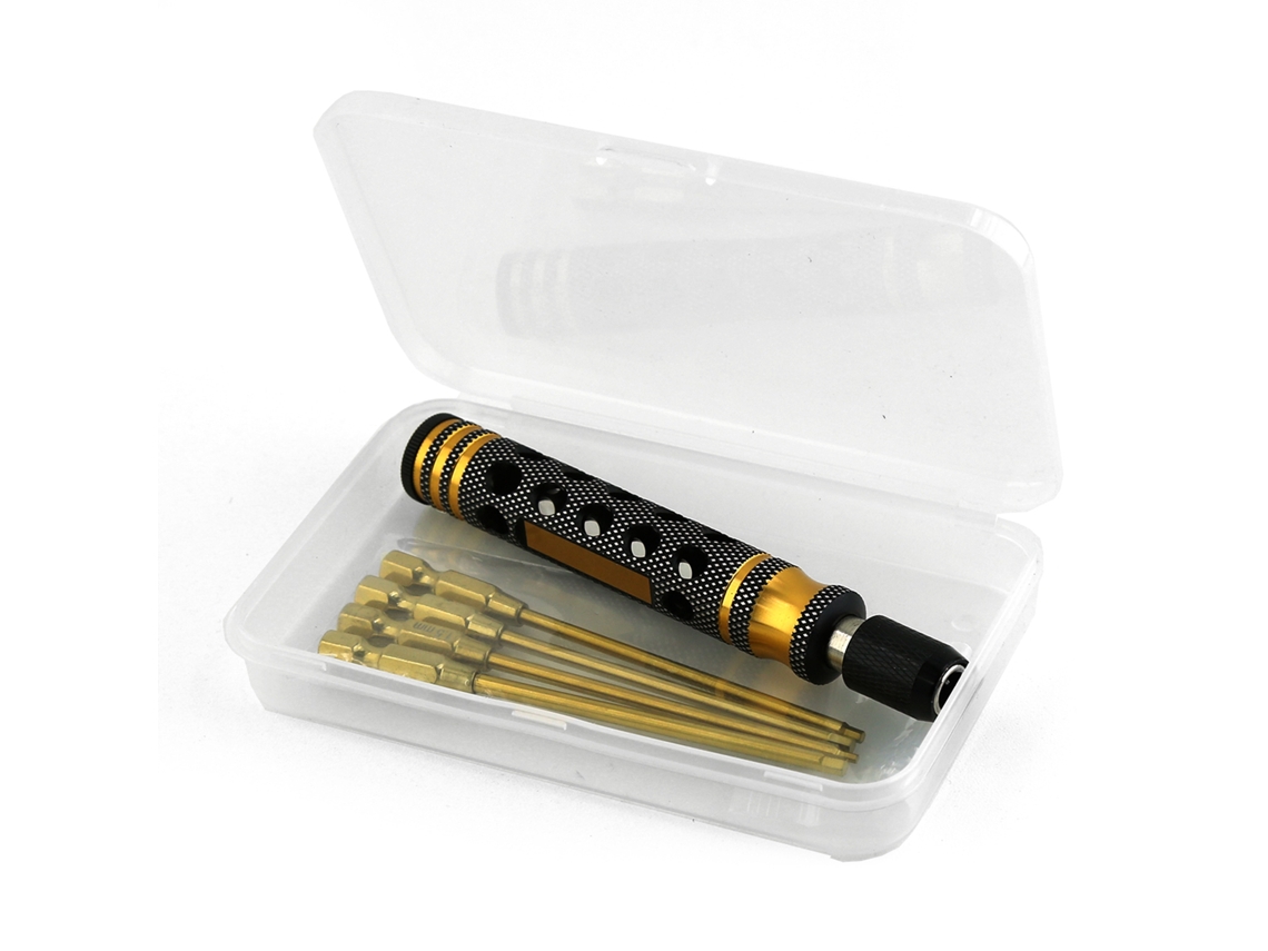 Destornillador Hexagonal Allen De 1,5-3,0 Mm Para Coche Teledirigido, Barco, Modelo Scx10