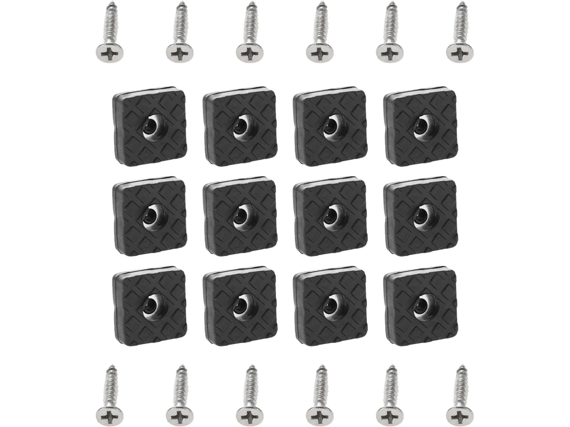 Juego De 12 Almohadillas Protectoras 22 Mm 30 Mm, Duradero, Antideslizante