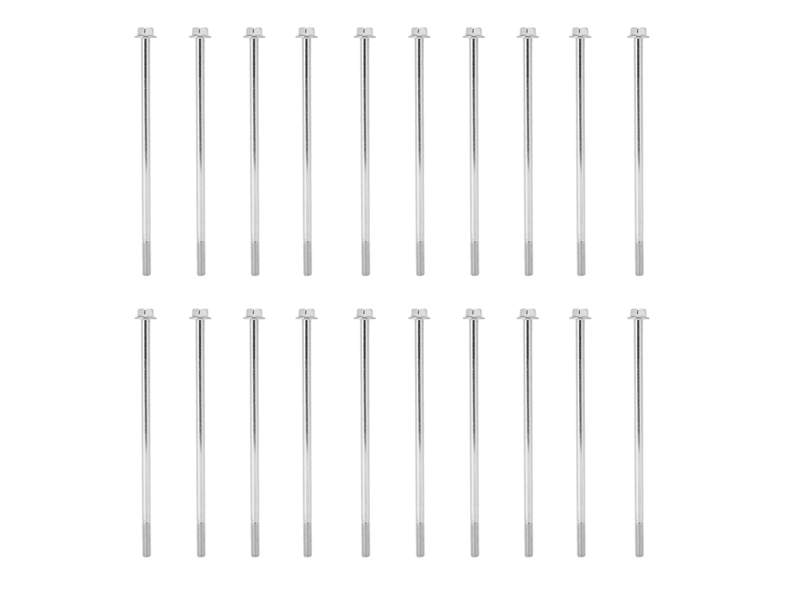 Tornillo hexagonal largo con borde M6x155 para rotor y estator de motor de generador (20 piezas)