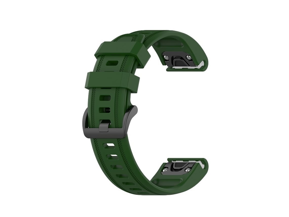 Correa de silicona impermeable de 22 mm para Garmin Fenix 7/Fenix - Main Image