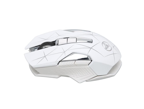 HURRISE Ratón de Alambre Ratón de Alambre para Computadora Portátil con Fuerte Compatibilidad Teclado de Computadora de PC Blanco
