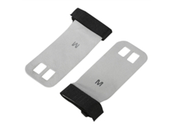 Guantes de cuero sintético Vylara con soporte para la muñeca para entrenamiento cruzado y levantamiento de pesas (m)