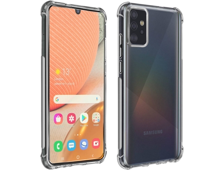 Carcasa + Protector Samsung Galaxy A72 5G AVIZAR Transparente