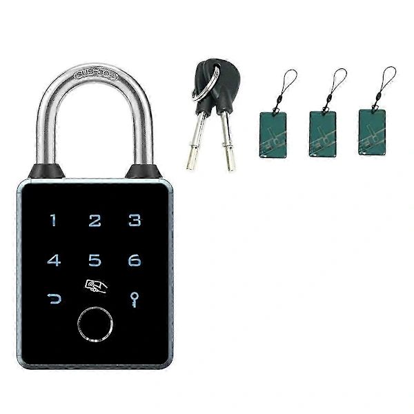 Ttlock Smart Cadado App Controle À Prova D'água Senha Cartão Ic Rfid Fd Brilvibera_gsg
