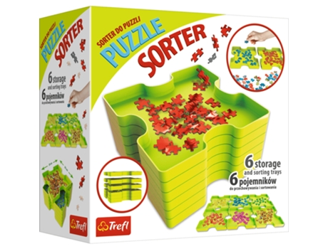 Bandeja clasificadora para piezas de puzle TREFL puzzle