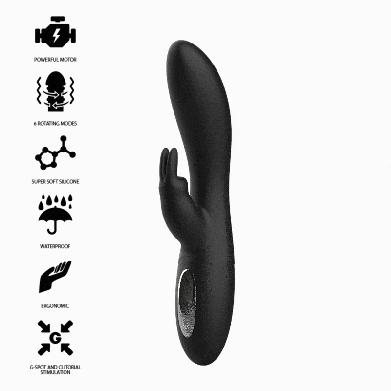 Vibrador IBIZA Rotating Rabbit Vibrator