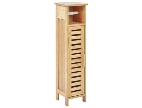 Mueble de Baño BELIANI Olathe de Madera de Bambú Madera Clara 18X17X72