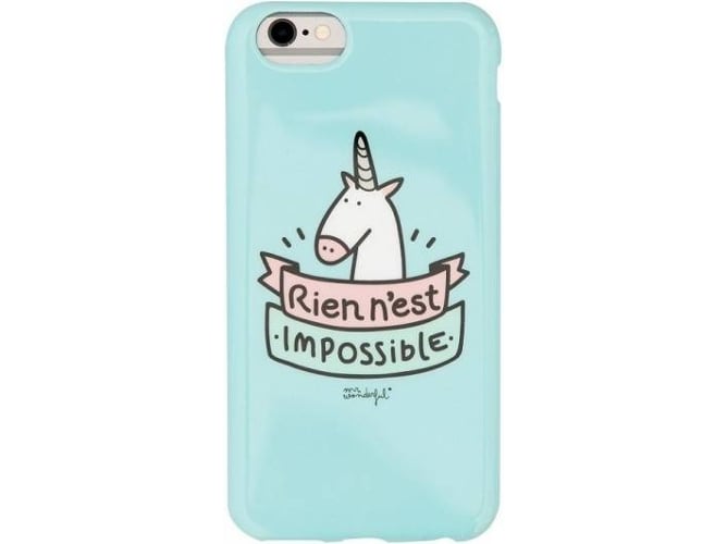 Carcasa iPhone SE, 5, 5s MR. WONDERFUL Azul Worten.es