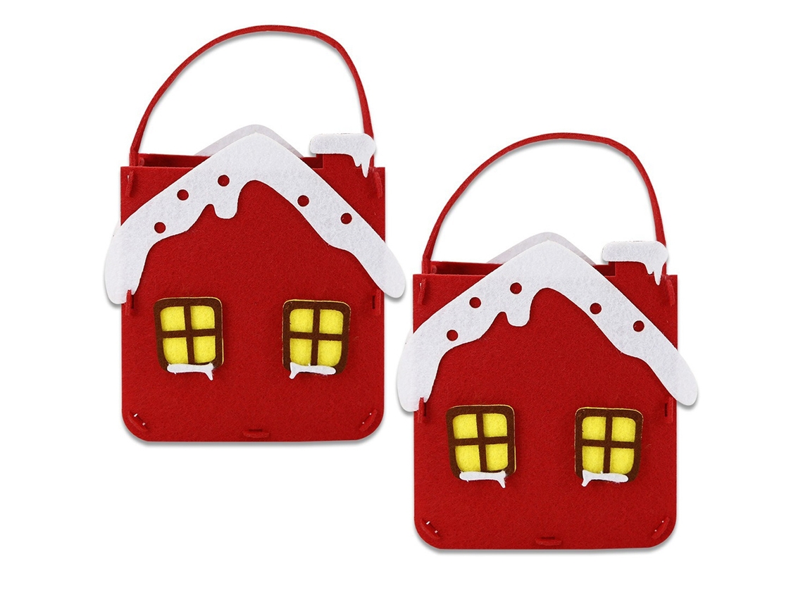 Bolsas de Fieltro para Regalos de Navidad JEIIBRZUI