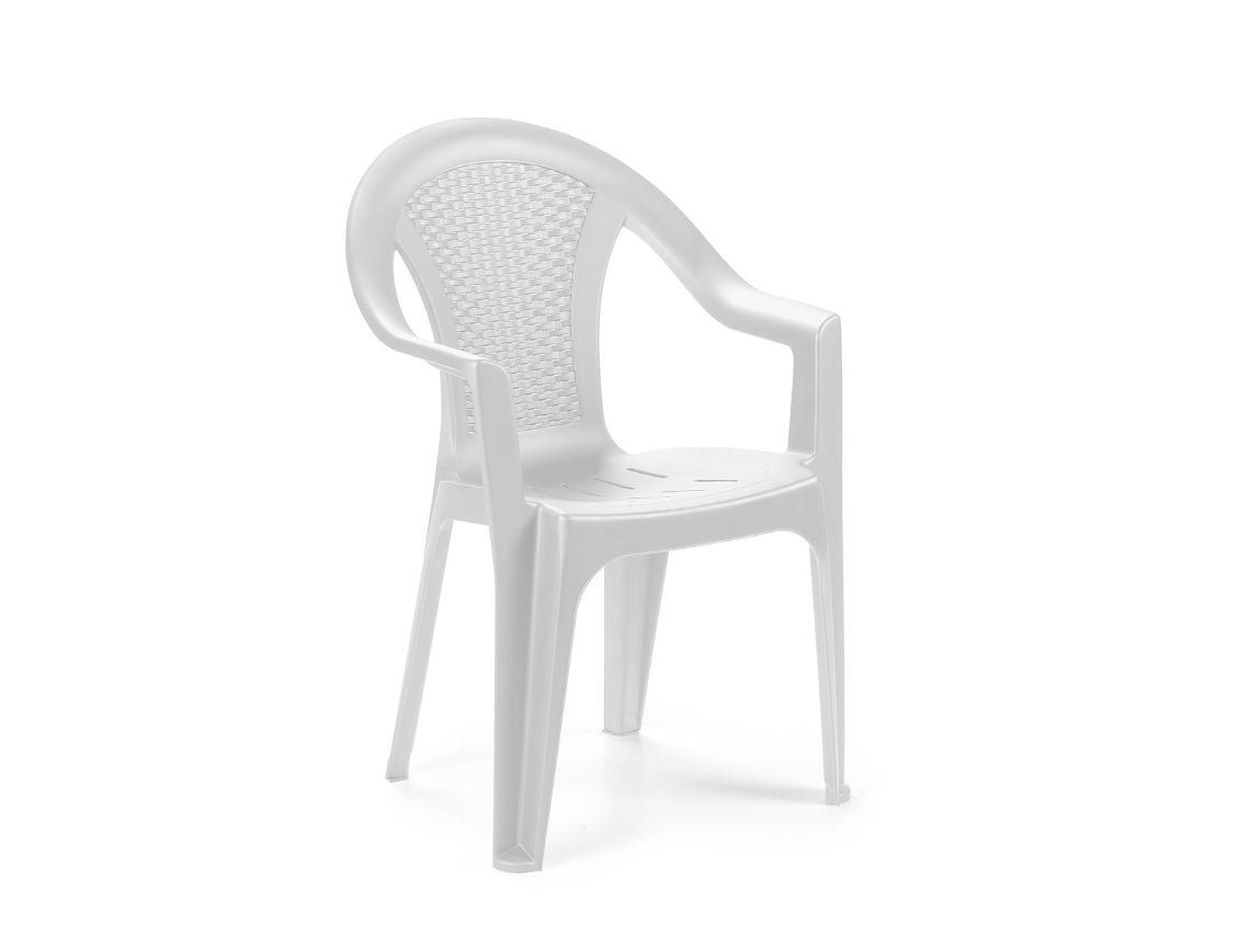 Juego 8 Sillas Exterior HAUSBED Osaka Gris-Antrácita Set 8ud 54x56x81cm