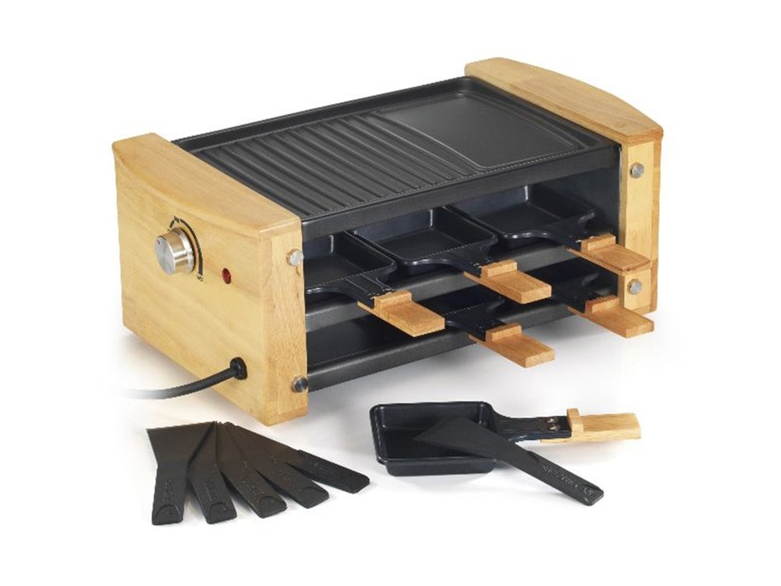 Raclette KITCHEN CHEF 6 personas 900W + Grill Kcwood.6Rp