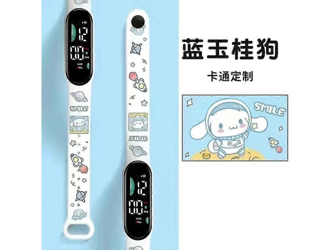 Reloj deportivo LED para niños Hengrongshen con bonito diseño de dibujos animados y reloj electrónico.