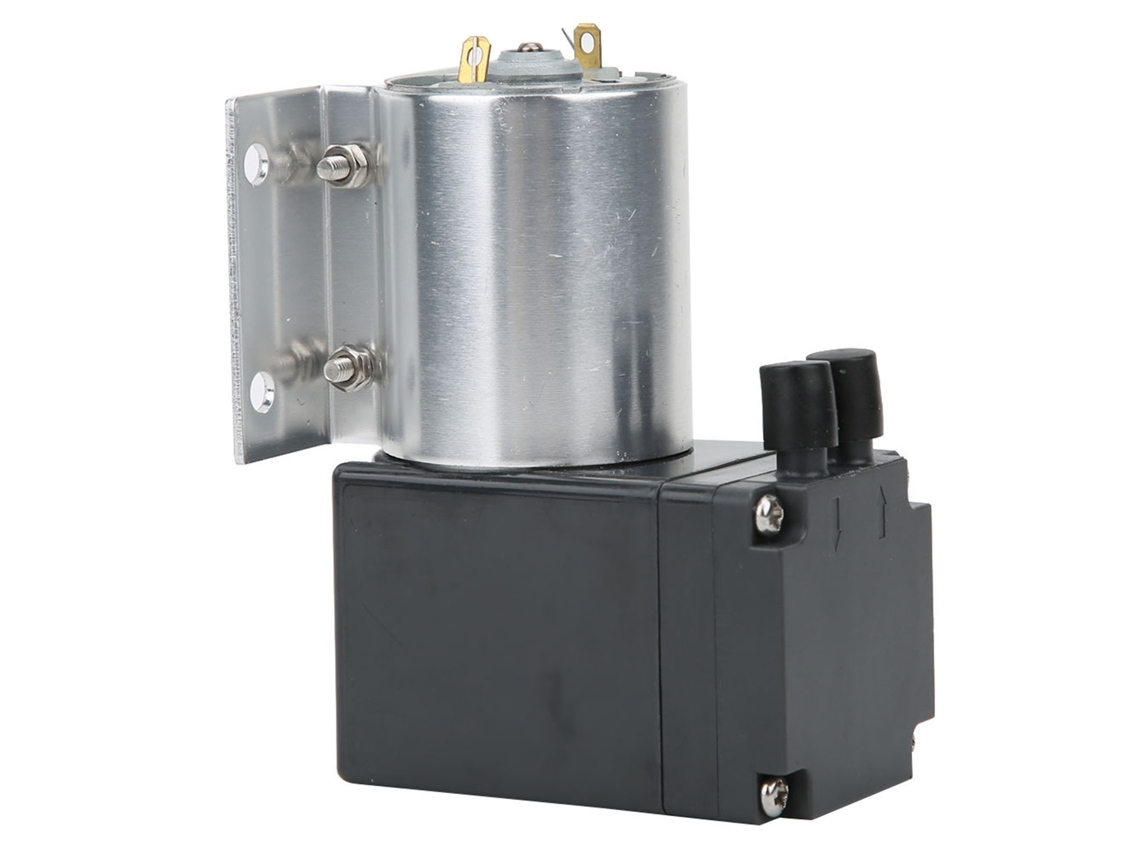 Bomba De Succión Vacío Con Soporte -80kpa 10w Dc24v/dc12v, Ideal Para Análisis Y Accesorios