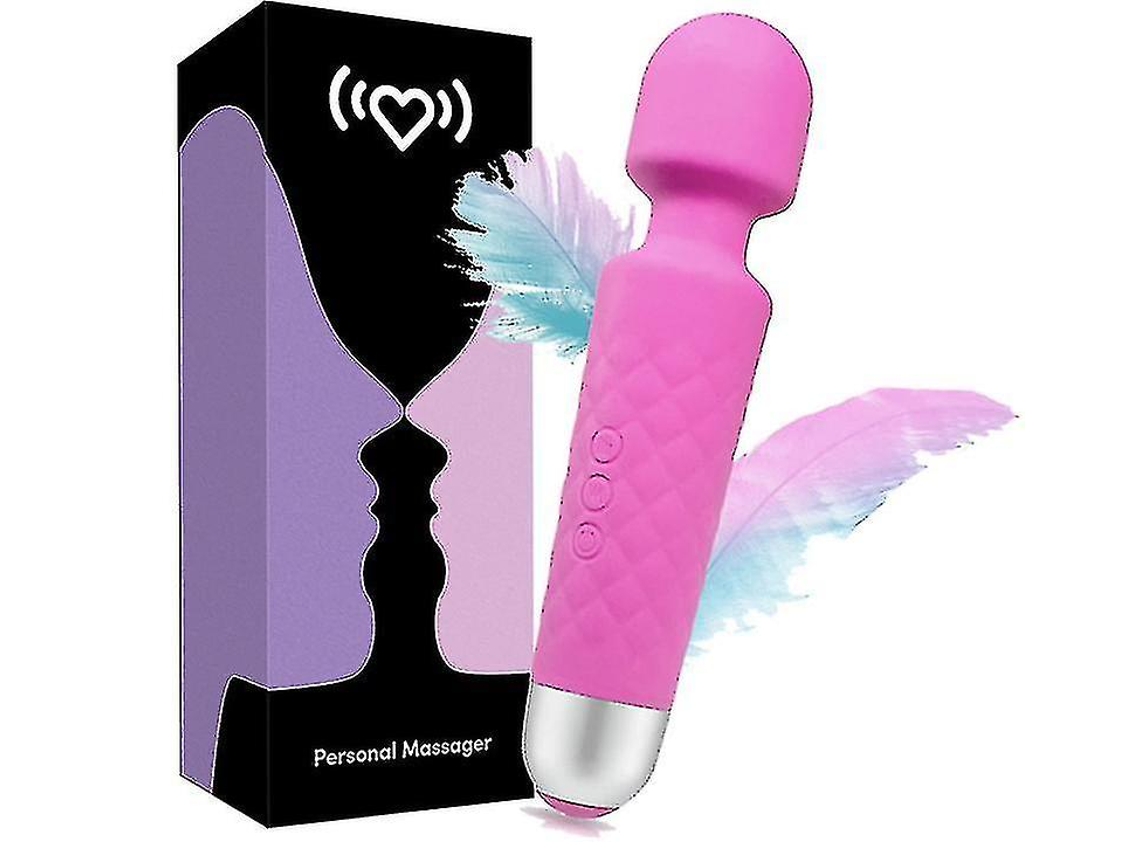 Vibrador De Masaje Yizhood, Varita De Masaje Corporal Personal (rosa)