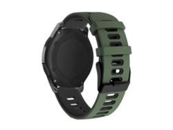 Correa Pioneer para Amazfit Bip U Verde Escuro y Negro