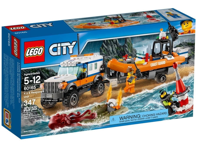 LEGO City: Unidad de Intervención 4x4 - 60165 (Edad Mínima: 5 - 347 Piezas)
