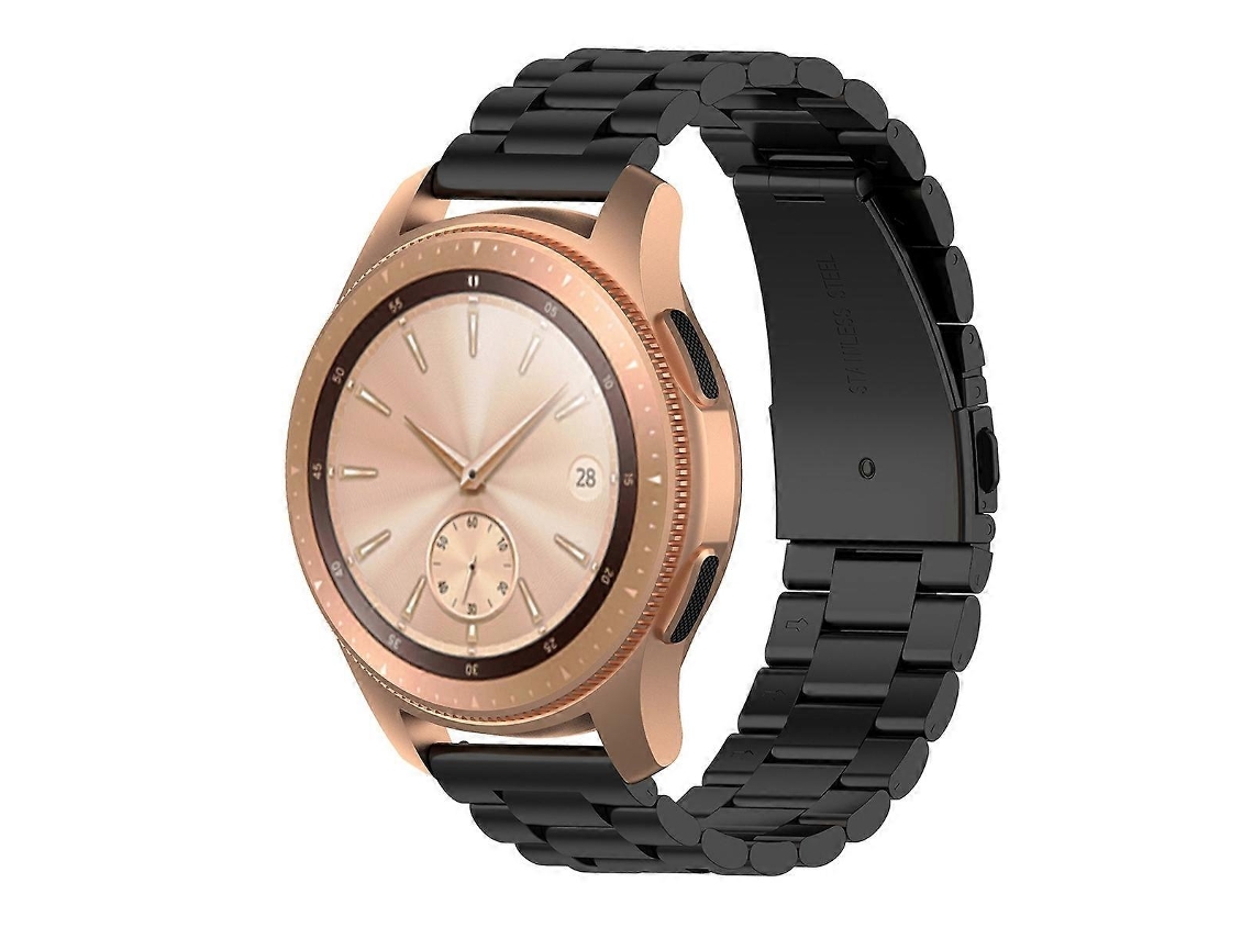 Brazalete de acero inoxidable con 3 asas para Huami GTS/Galaxy Watch 42/40/44, 20 mm.