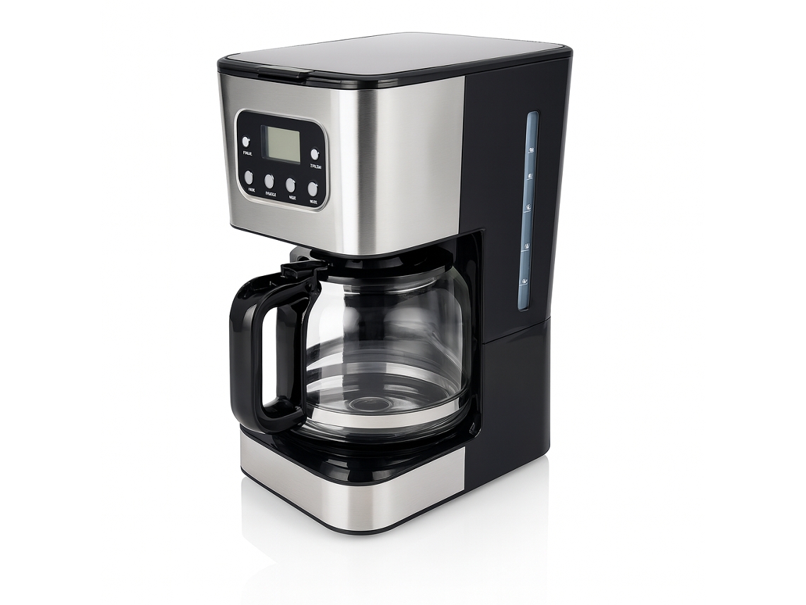 Cafetera Pritech Pbp 836 de 950 W, color negro