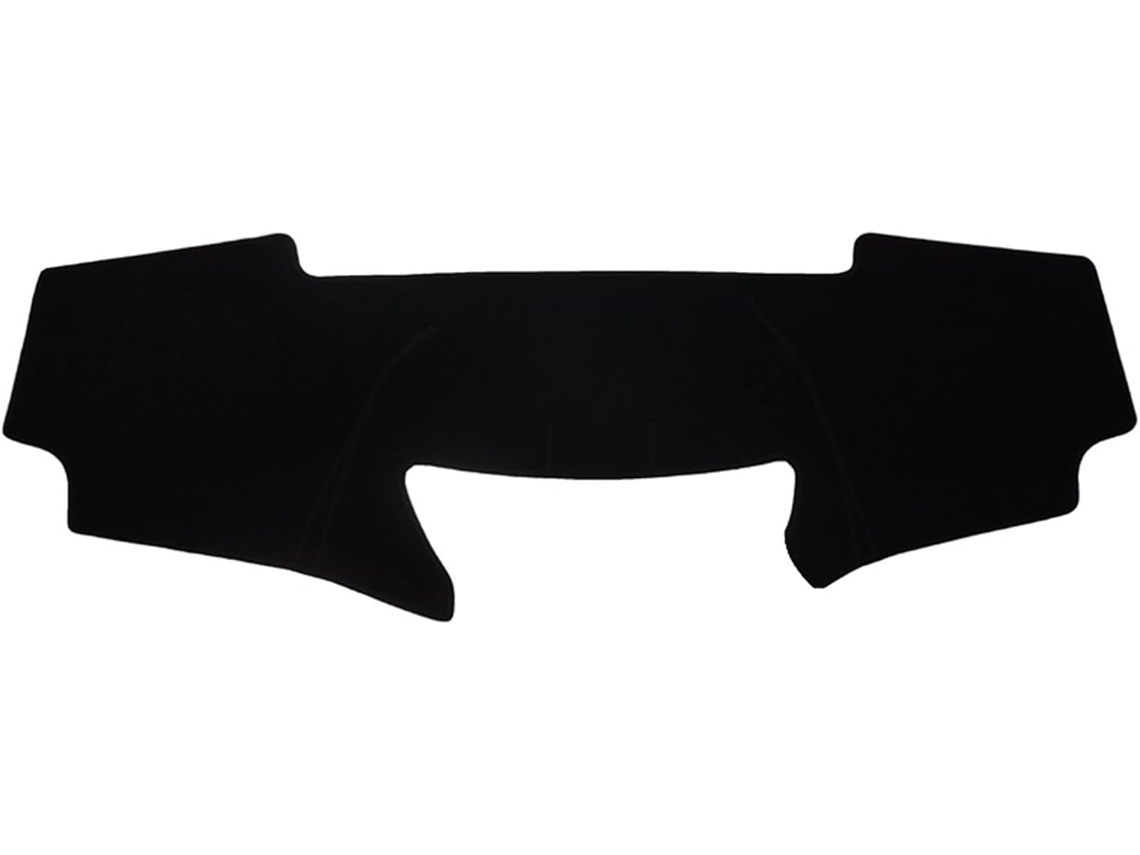 Alfombrilla Protectora De Cuero Y Fibra Carbono Para El Salpicadero Del Toyota Vios 2008-2013 (negro)