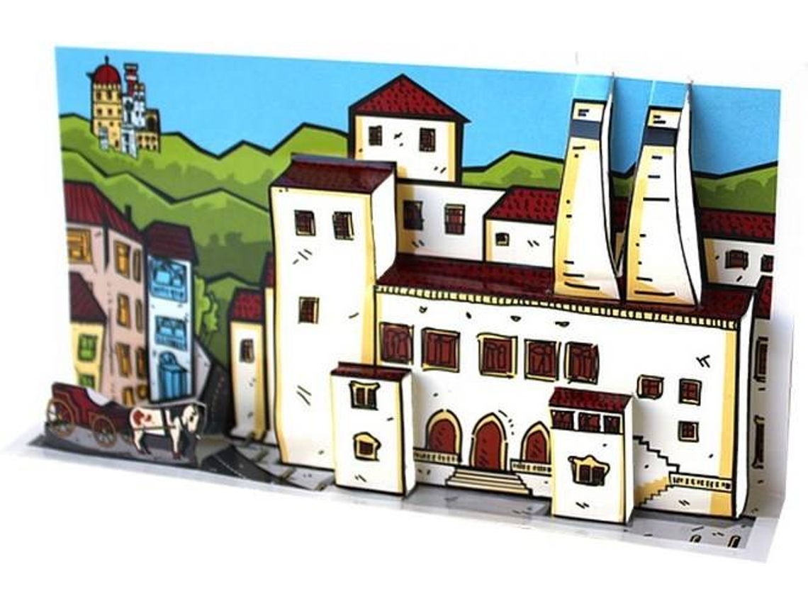 Libro Pop-Up Castelo da Vila/Sintra (Portugués)