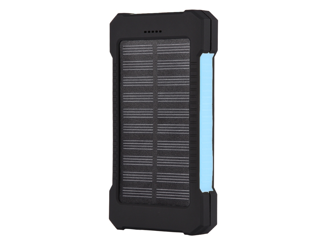 Kit De Banco De Energía Solar Al Aire Libre De Carga Rápida 8000mah Con Doble Usb Y Estuche Impermeable