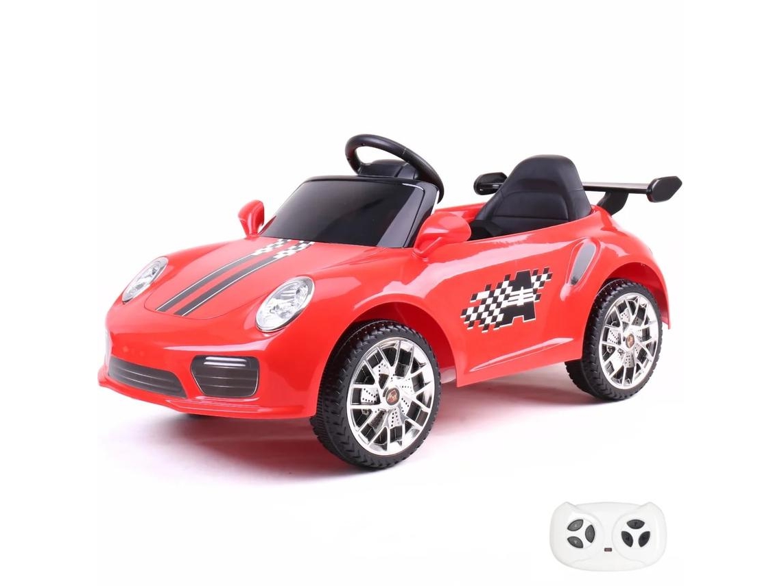 Vehículo Eléctrico Para Niños - Estilo Porsche 911 12v - 1 A 5 Años - Rojo